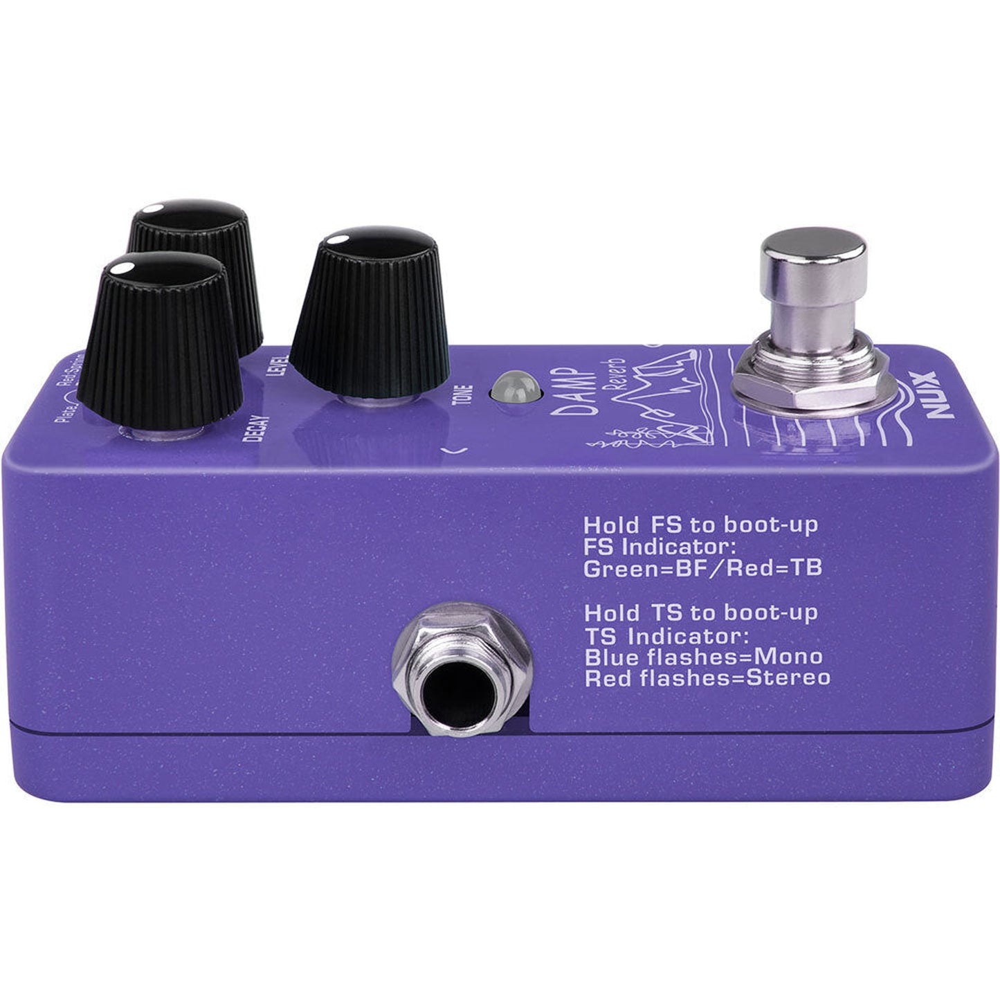 NU-X MINI CORE SERIES DAMP REVERB EFFECTS PEDAL - Joondalup Music Centre