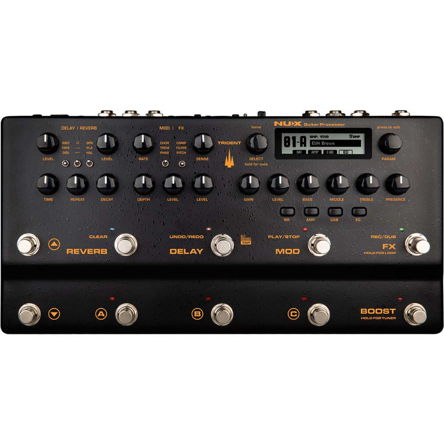 NU-X NME-5 TRIDENT GUITAR PROCESSOR - Joondalup Music Centre