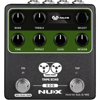NU-X Verdugo Series Tape Echo Effects Pedal - Joondalup Music Centre