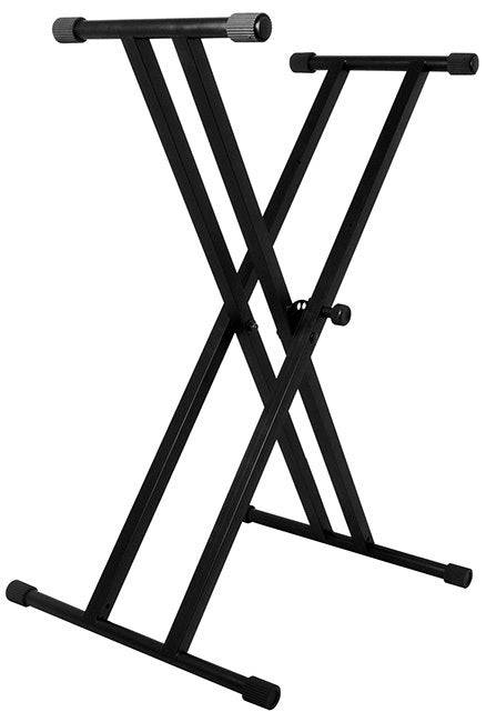 ON STAGE CLASSIC DOUBLE BRACED KEYBOARD STAND - Joondalup Music Centre