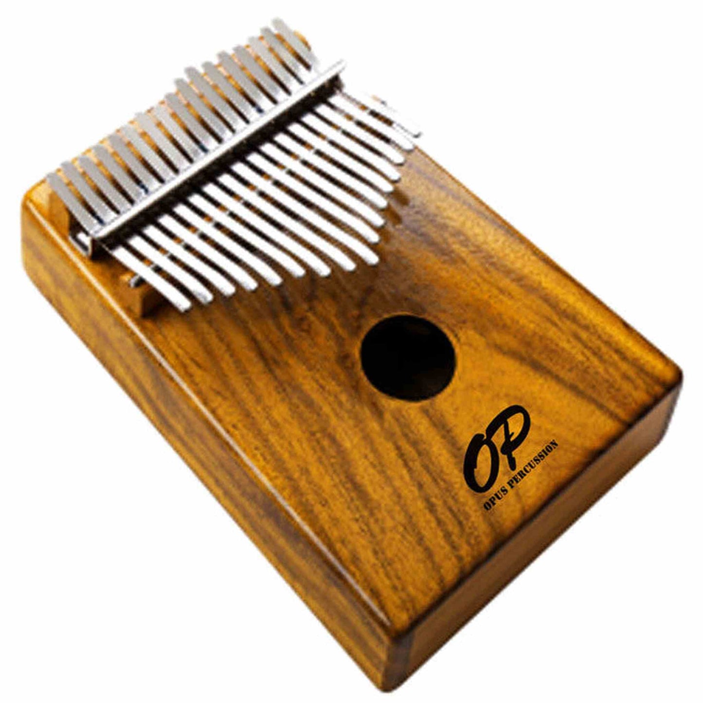 OPUS PERCUSSION 17-KEY KOA WOOD KALIMBA - NATURAL GLOSS - Joondalup Music Centre
