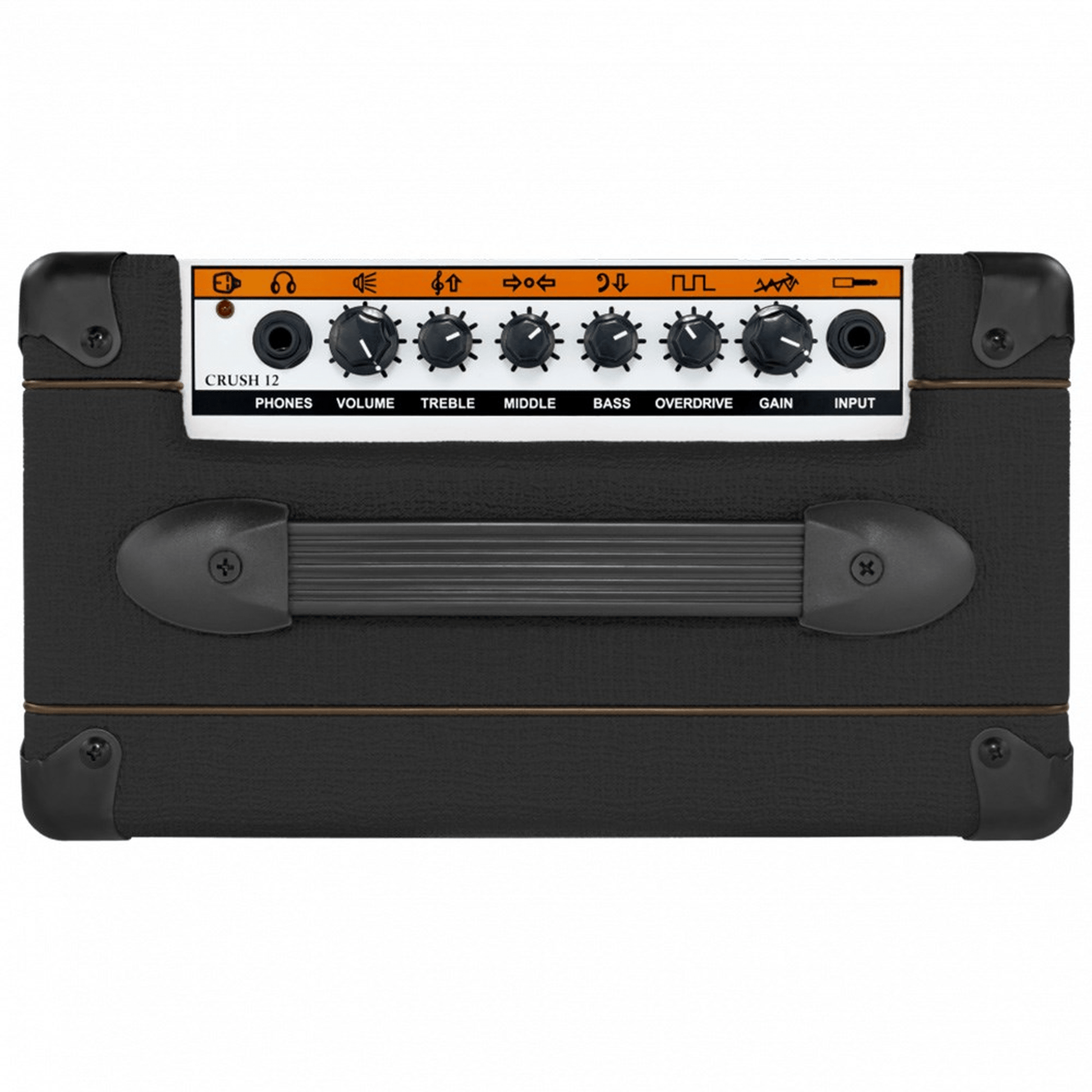 ORANGE CRUSH 12 GUITAR AMPLIFIER - BLACK - Joondalup Music Centre