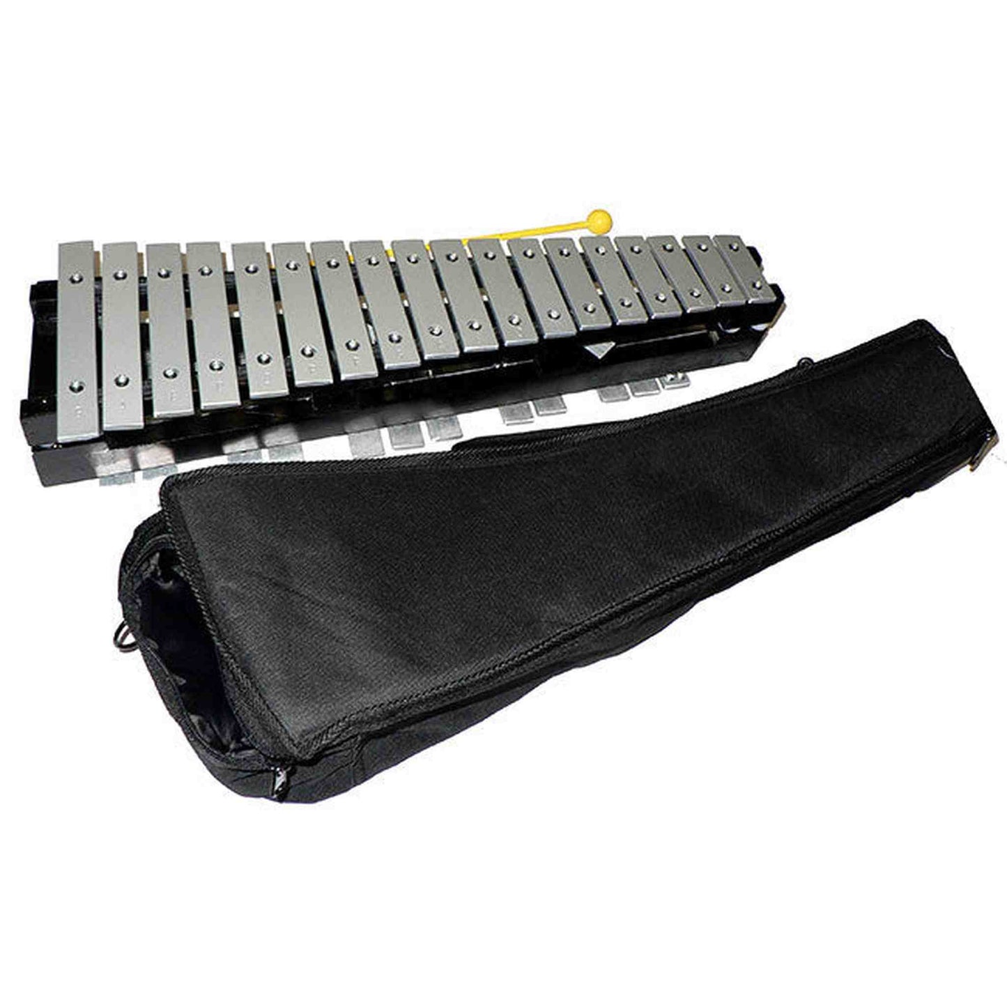 Percussion Plus 30-Note Glockenspiel With Black Wood Folding Frame & Bag - Joondalup Music Centre