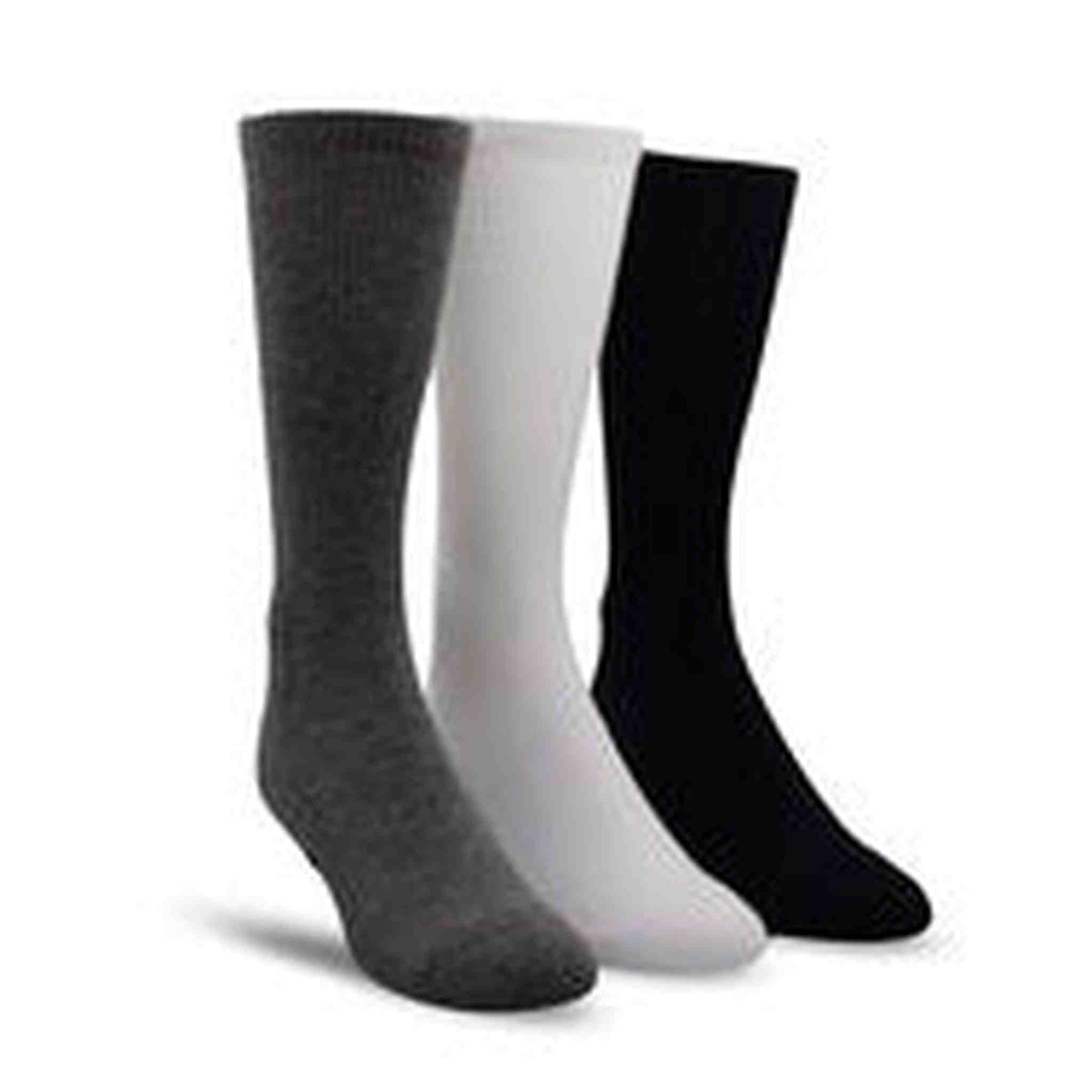 Fender Socks - Back Tab - Large - Charcoal - 3pk - Joondalup Music Centre