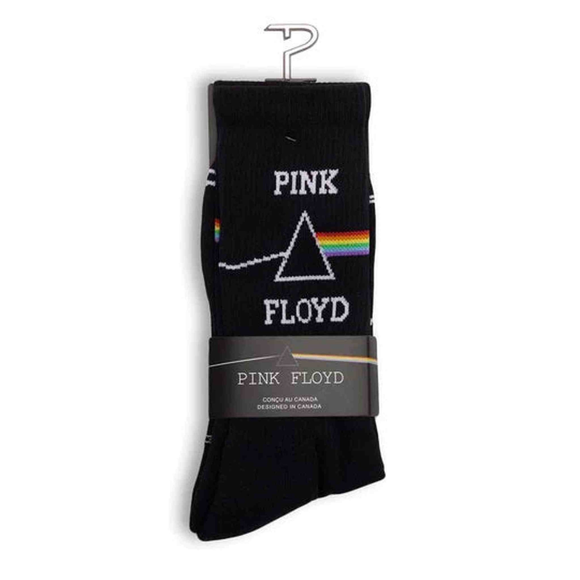 Pink Floyd Socks - Dark Side Of The Moon - Large - Black - Joondalup Music Centre