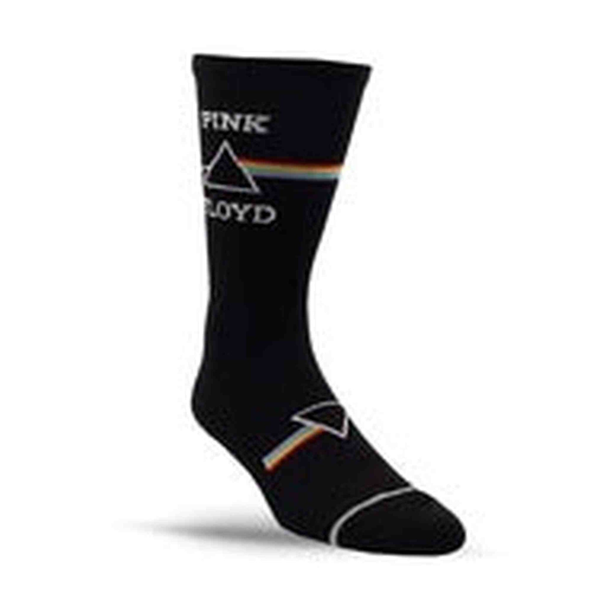 Pink Floyd Socks - Dark Side Of The Moon - Large - Black - Joondalup Music Centre