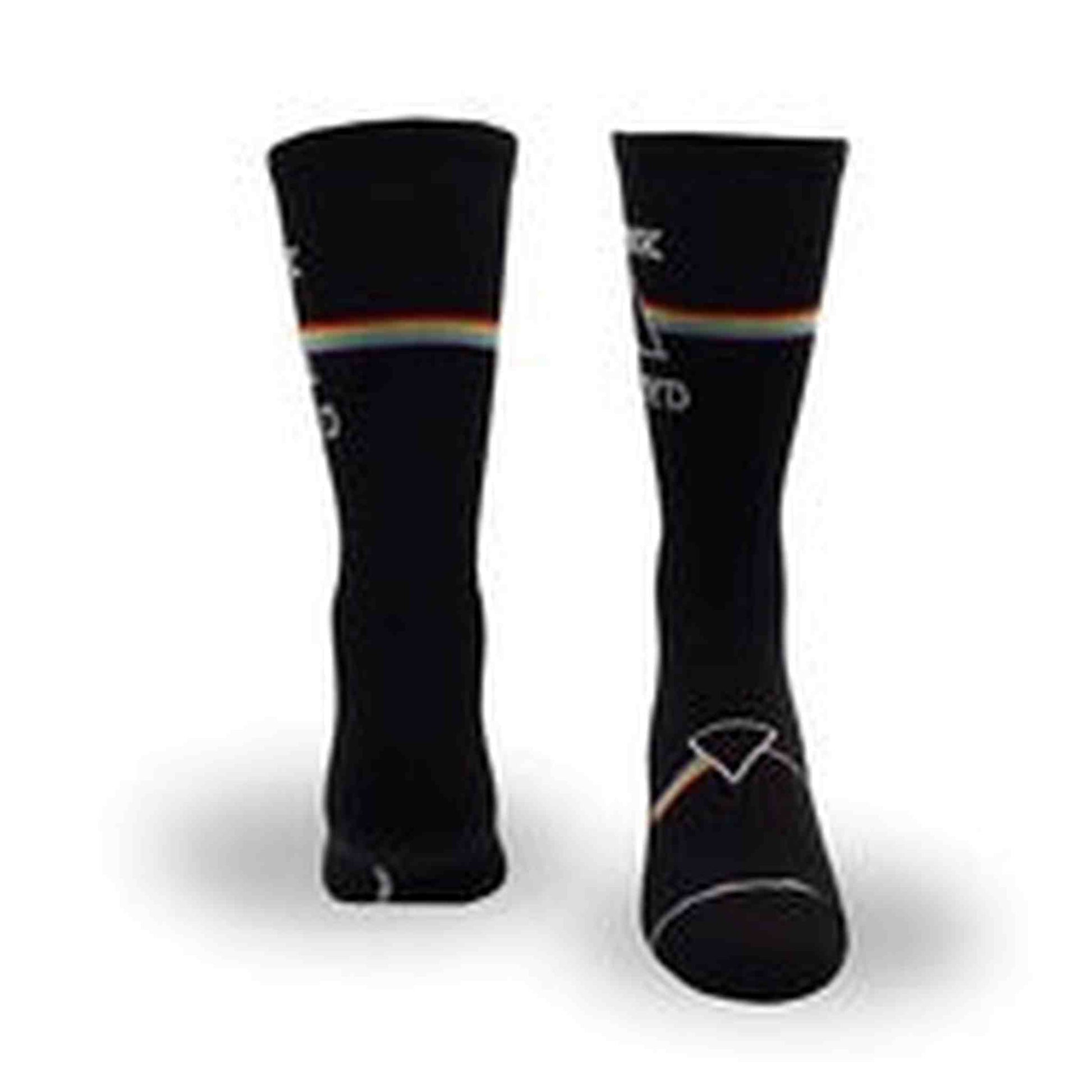 Pink Floyd Socks - Dark Side Of The Moon - Large - Black - Joondalup Music Centre