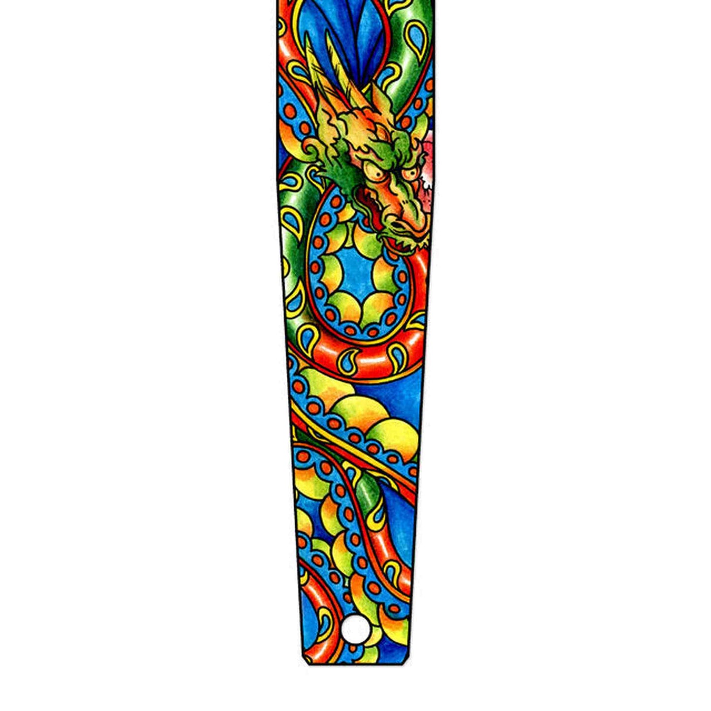 PERRIS HI-RES TATTOO JOHNNY LEATHER GUITAR STRAP - Joondalup Music Centre