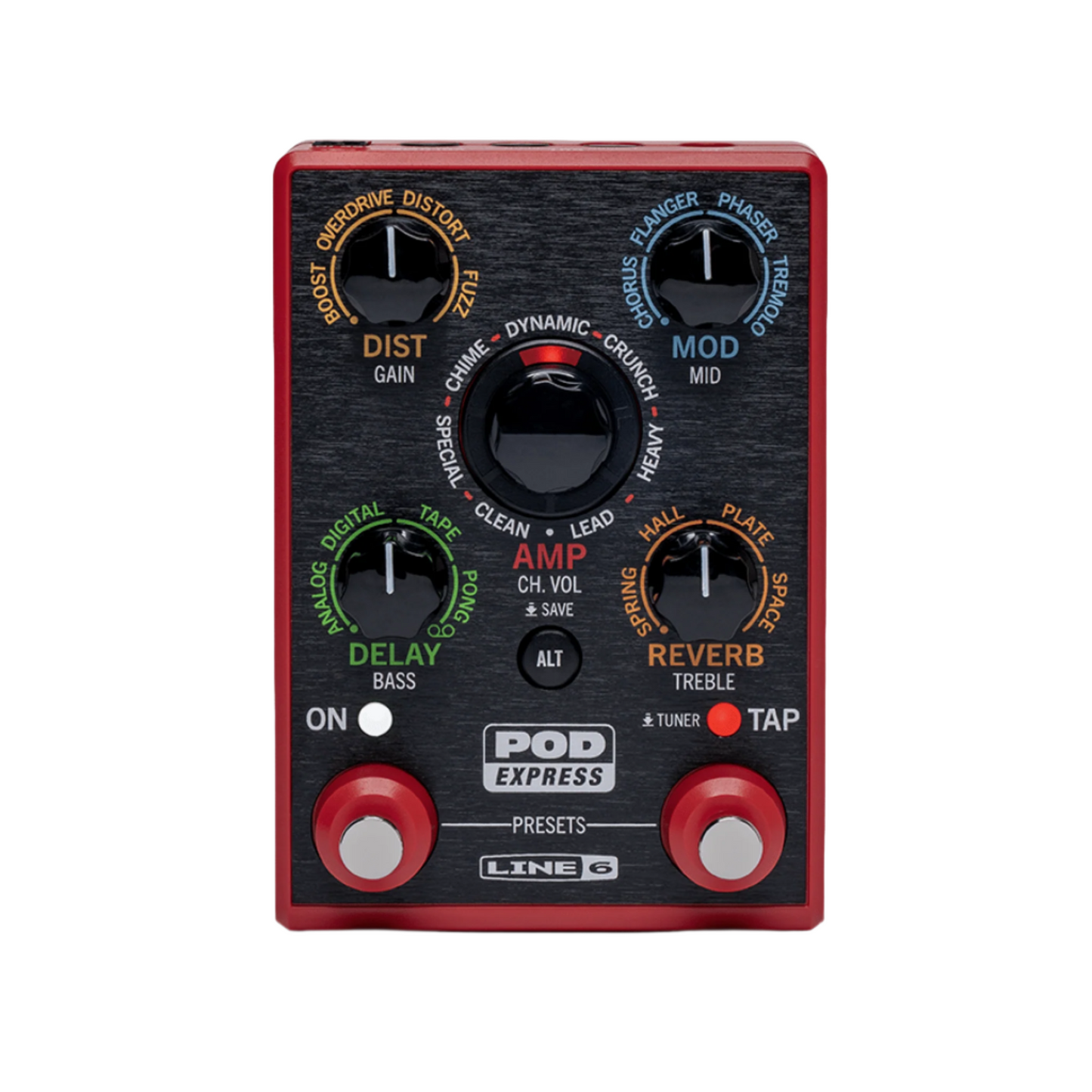Line 6 POD Express Compact Guitar Multi Effect Pedal - Joondalup Music Centre