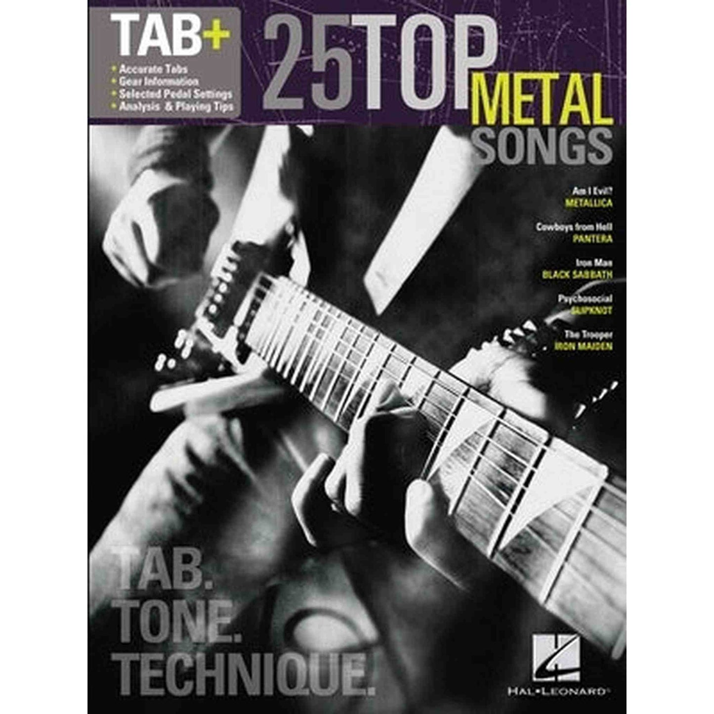 25 TOP METAL SONGS GUITAR TAB PLUS - Joondalup Music Centre