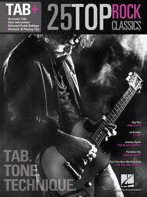 25 Top Rock Classics Guitar Tab Plus - Joondalup Music Centre