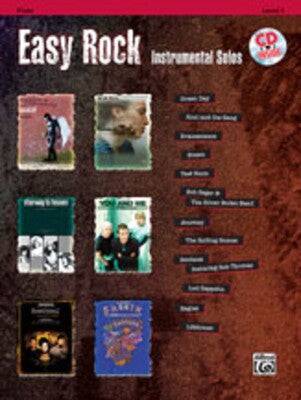 Easy Rock Instrumental Solos Flute Bk/CD - Joondalup Music Centre
