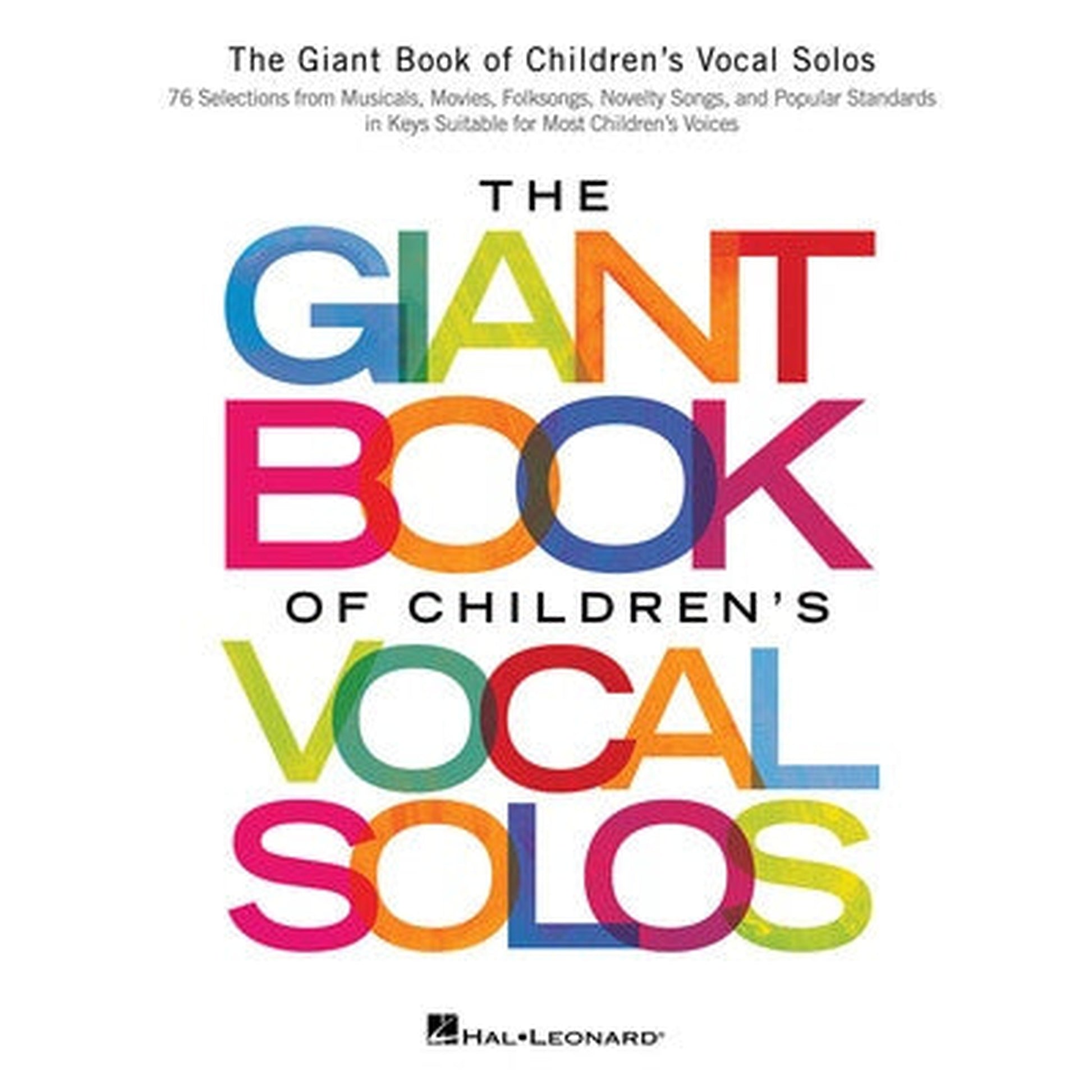 The Giant Book Of Childrens Vocal Solos - Joondalup Music Centre