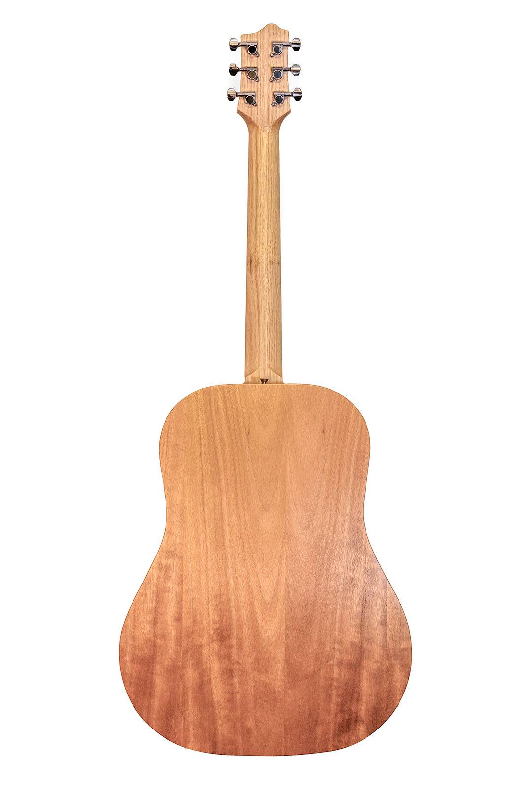 PRATLEY SL DREADNOUGHT LAYERED MAPLE BACK AND SIDES, SOLID BUNYA TOP W/ PICKUP - Joondalup Music Centre
