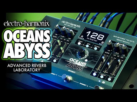 Electro-Harmonix Oceans Abyss Advanced Reverb Laboratory Effects Pedal from Joondalup Music Centre 2