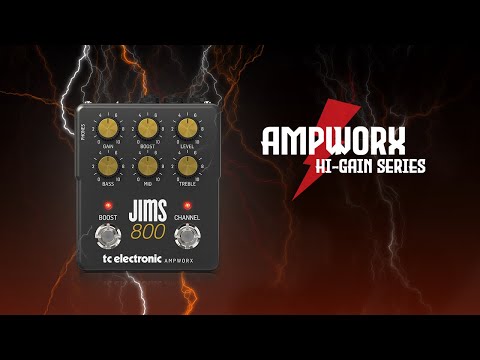 TC Electronic Jims 800 Duel Channel Preamp Effect Pedal