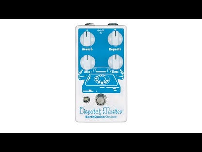 EARTHQUAKER DEVICES DISPATCH MASTER V3 DELAY AND REVERB EFFECTS PEDAL