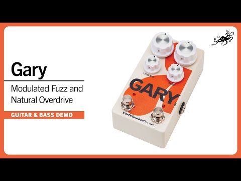 EarthQuaker Devices Gary Automatic Pulse Width Modulation Fuzz and Dynamic Natural Overdrive Effects Pedal