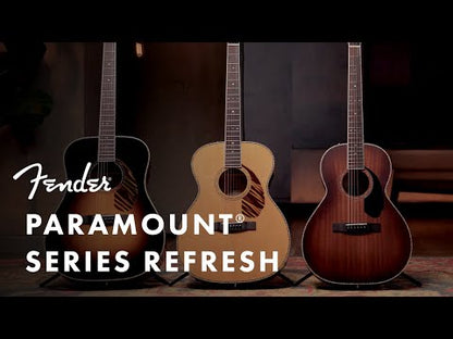 Fender Paramount PD-220E Acoustic Guitar - Aged Cognac Burst