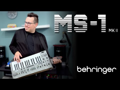 Behringer MS-1 MKII-GY Analogue Synth from Joondalup Music Centre 2