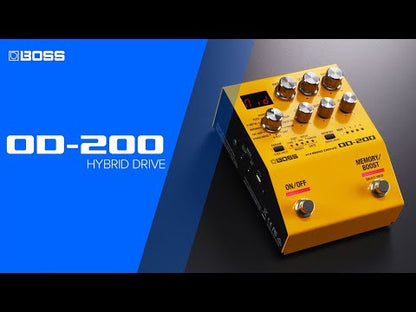 Boss OD200 Hybrid Overdrive Effects Pedal