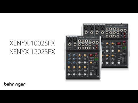 Behringer Xenyx 1202SFX 12-Channel Mixer w/ USB & FX from Joondalup Music Centre 2