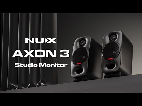 NU-X Axon 3 Studio Reference Monitor Speakers (Pair)