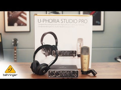 Behringer U-Phoria Studio Pro Recording Pack