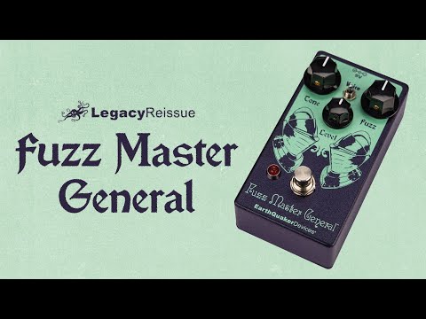 EarthQuaker Devices Fuzz Master General Legacy Reissue Effects Pedal