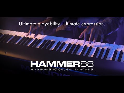 M-Audio Hammer 88 Note Fully Weighted MIDI Controller from Joondalup Music Centre 2