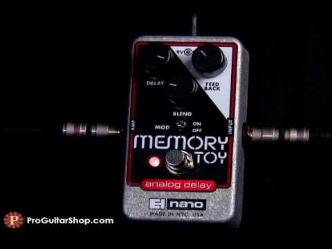 Electro Harmonix Memory Toy Analog Delay Effects Pedal