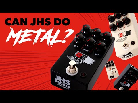 JHS Hard Drive Distortion Effects Pedal - Black