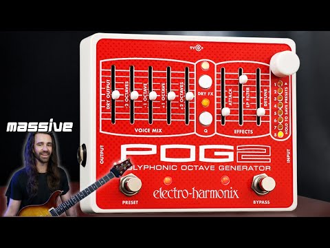 Electro Harmonix POG2 Polyphonic Octave Effects Pedal from Joondalup Music Centre 2