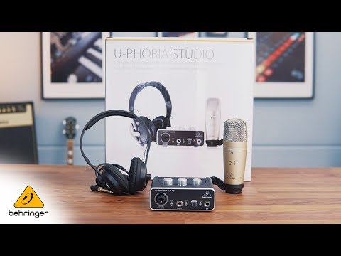 Behringer U-Phoria Studio Recording Pack from Joondalup Music Centre 2