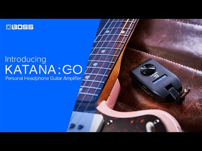 Boss Katana Go Personal Headphone Guitar Amplifier
