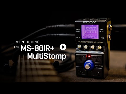 Zoom MS-80IR+ MultiStomp Amp Modeler Pedal