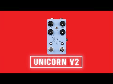 JHS Unicorn V2 Analog Uni-Vibe / Vibrato Effects Pedal