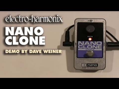 Electro Harmonix Nano Clone Analog Chorus Effects Pedal
