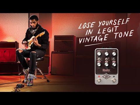 Universal Audio Effects Ruby Top Boost Amplifier Pedal