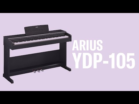 Yamaha YDP-105 ARIUS Series Digital Piano - Black