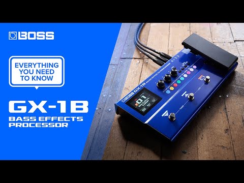 Boss GX-1B Bass Effects Processor