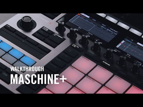 Native Instruments Maschine Plus Standalone Production & Performance Instrument from Joondalup Music Centre 2