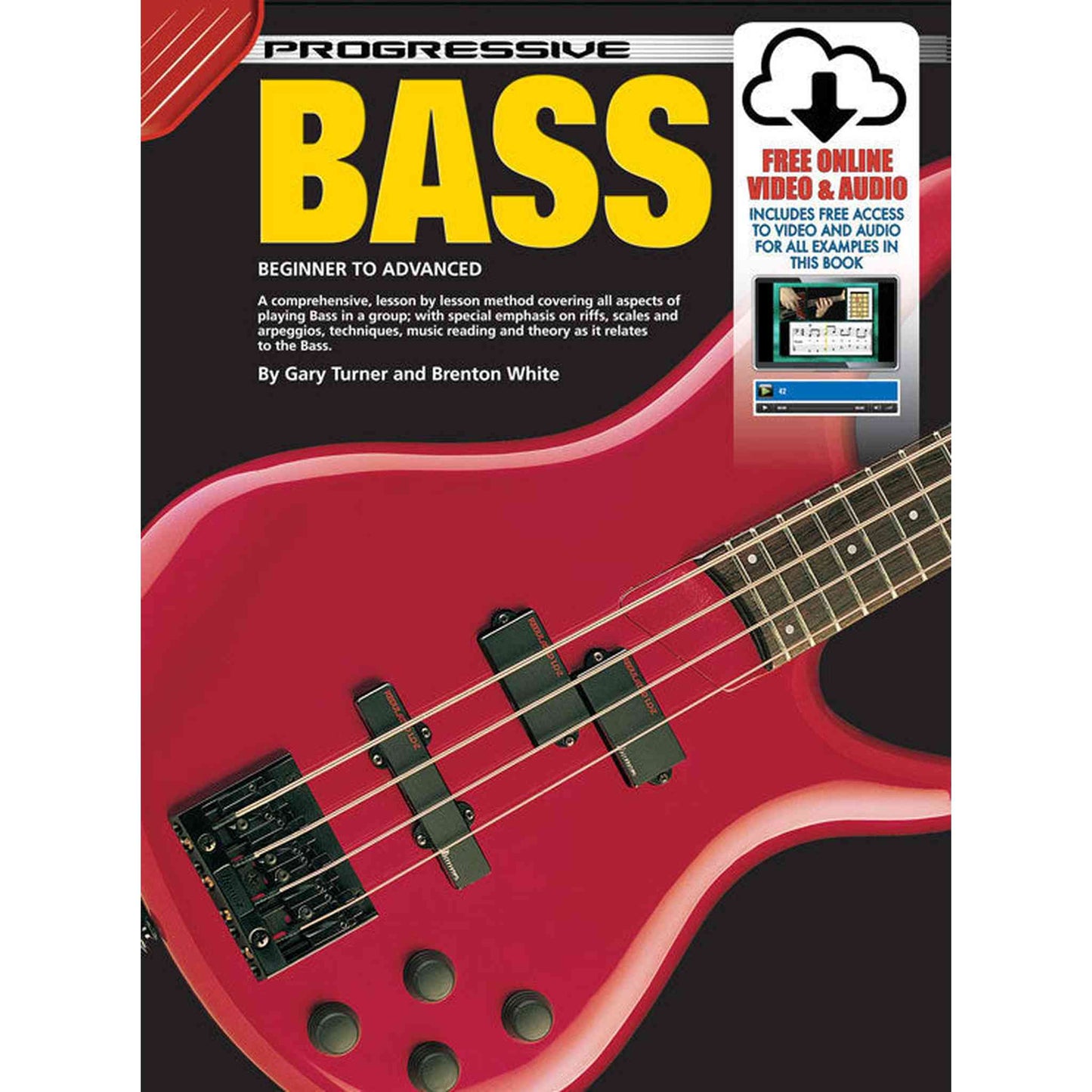 Progressive Bass Book Book/Audio - Joondalup Music Centre