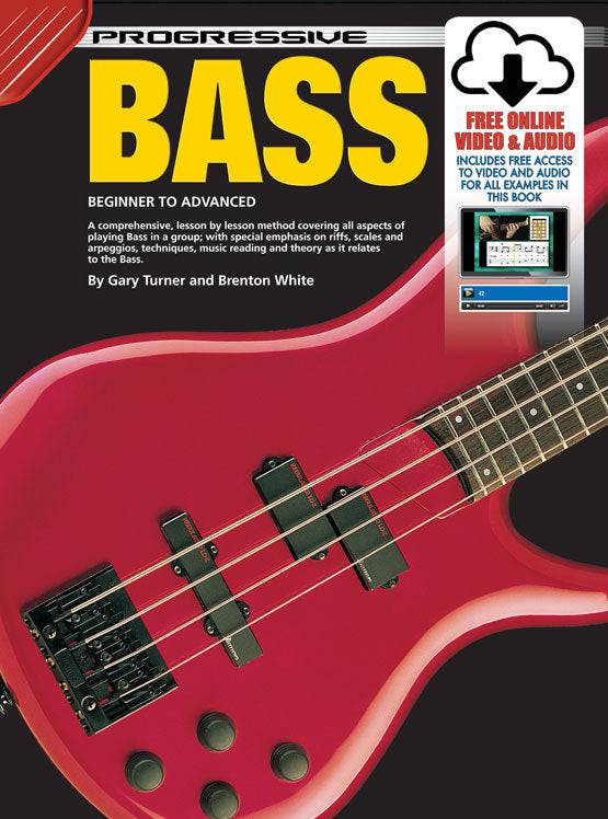Progressive Bass Book Book/Audio - Joondalup Music Centre