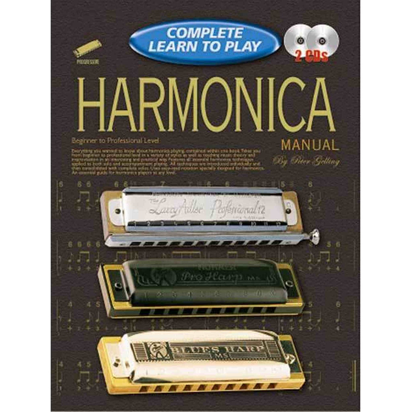 Progressive Complete Learn To Play - Harmonica w/ CD - Joondalup Music Centre
