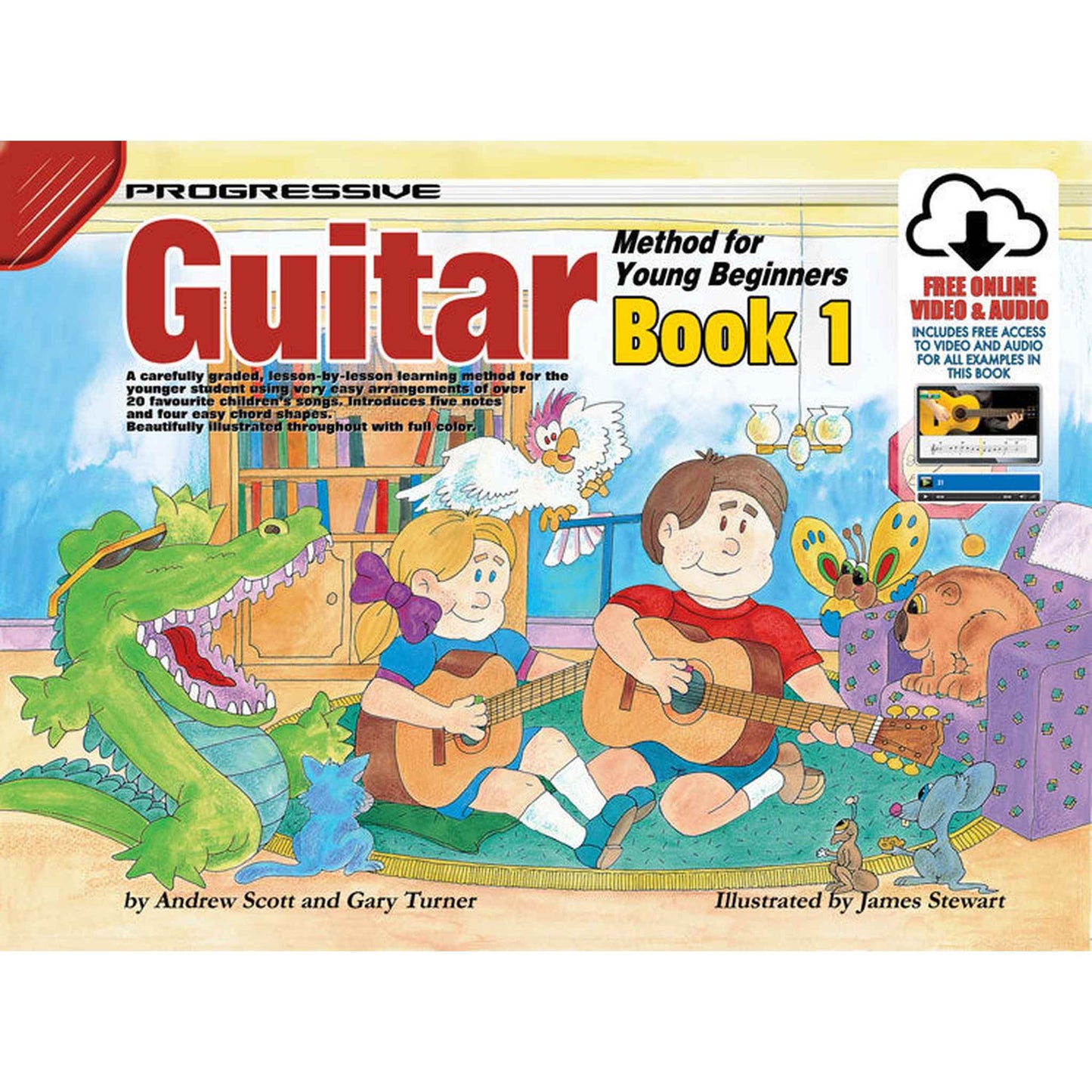 Progressive Guitar Method For The Young Beginners Book 1 - Joondalup Music Centre