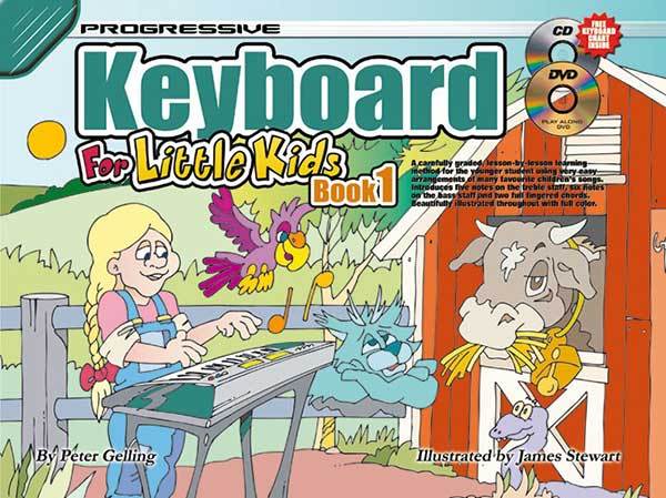 Progressive Keyboard For Little Kids Book 1 - Joondalup Music Centre