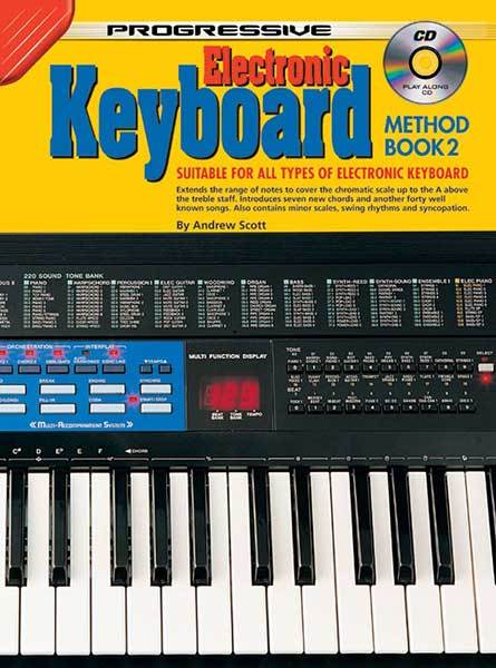 Progressive Keyboard Method 2 Book/CD - Joondalup Music Centre