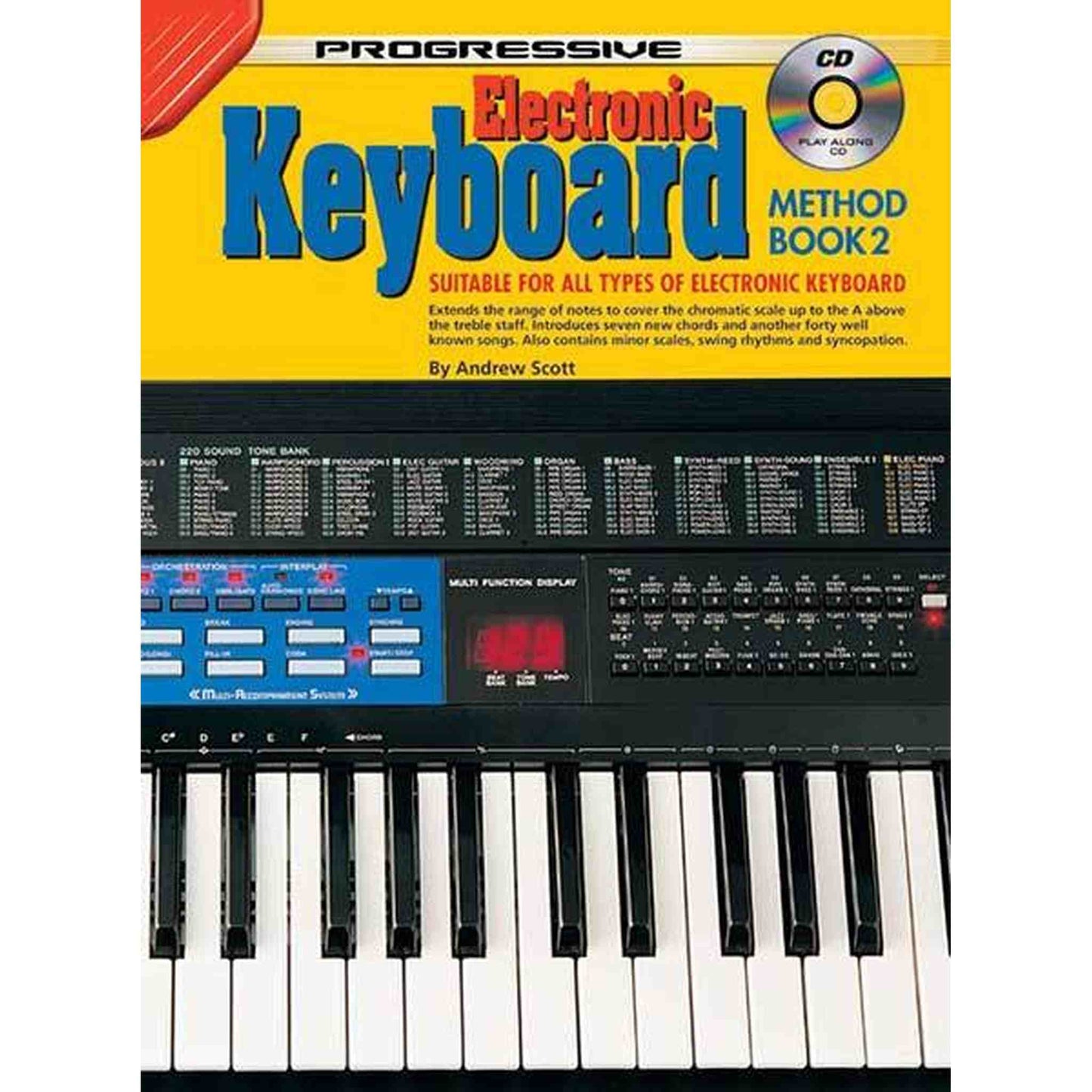 Progressive Keyboard Method 2 Book/CD - Joondalup Music Centre