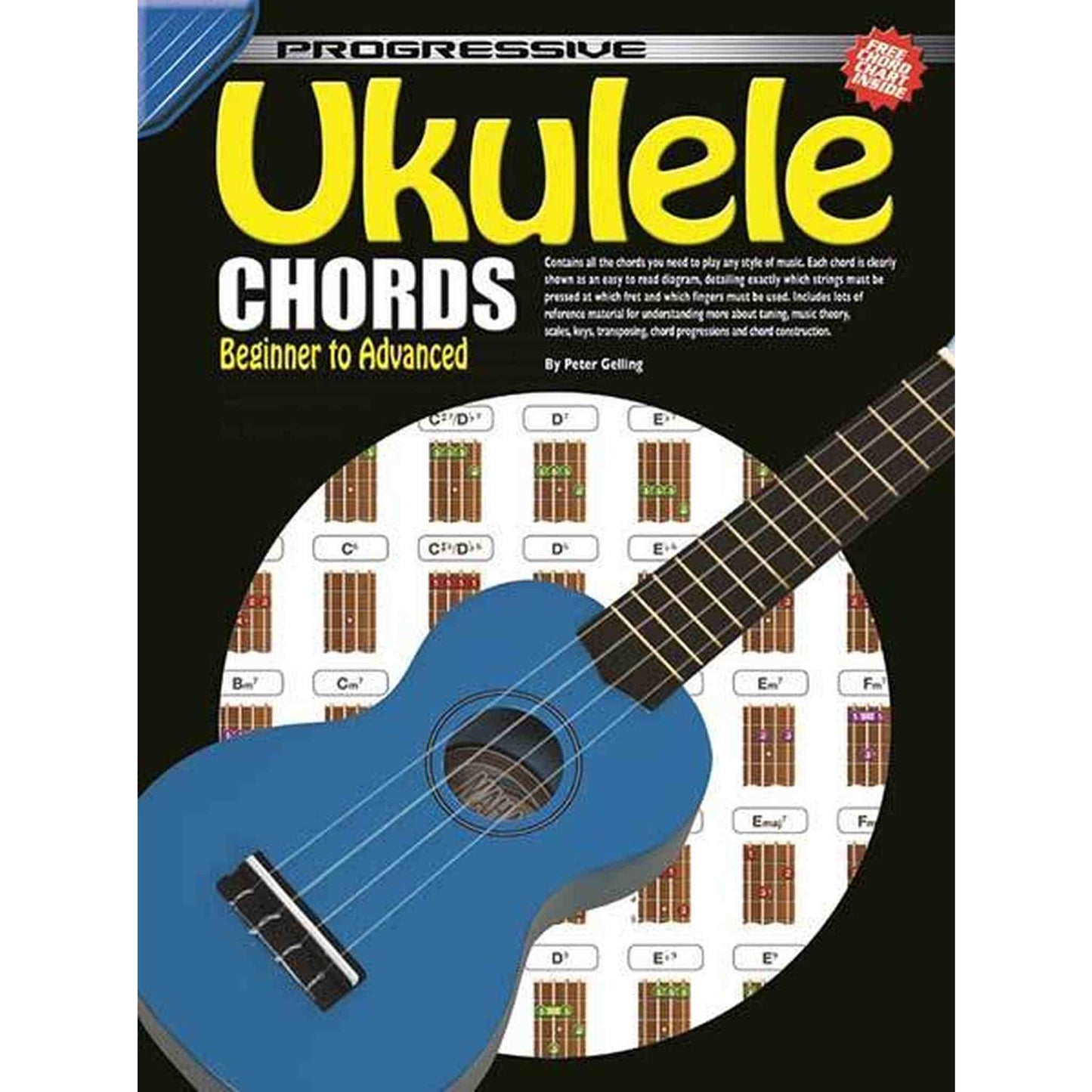 Progressive Ukulele Chords Includes Poster - Joondalup Music Centre